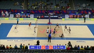 Liga Narodów. Serbia - Tajlandia. Skrót meczu. WIDEO