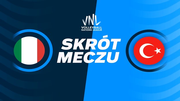 Skrót meczu Włochy - Turcja.
