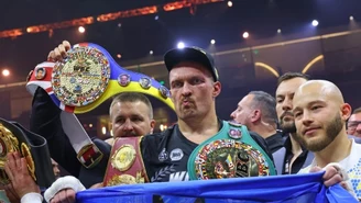 "Chore" pieniądze. Tyle zarobił Usyk za pobicie Fury'ego. A i tak zgarnął mniej