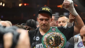 Usyk tylko wyszedł ze szpitala i od razu to zrobił. Co za obrazki