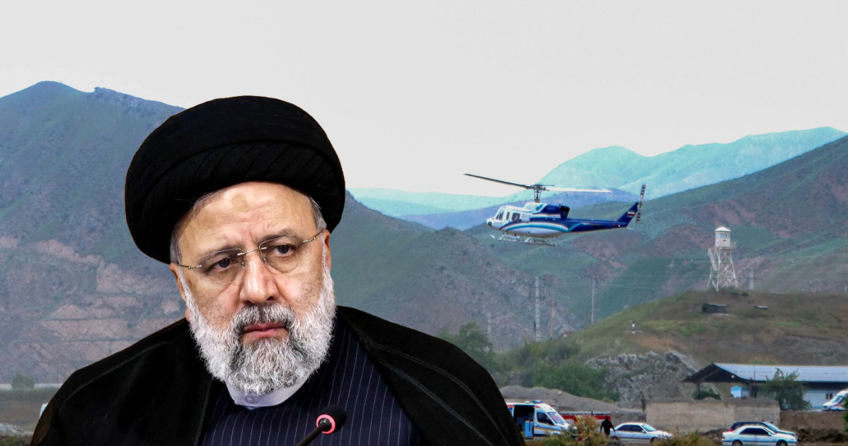 L’Iran.  Accident d’hélicoptère.  Le président Ebrahim Raïssi est mort