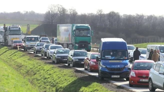 Olbrzymie utrudnienia na granicy z Niemcami. Autostrada A4 zablokowana