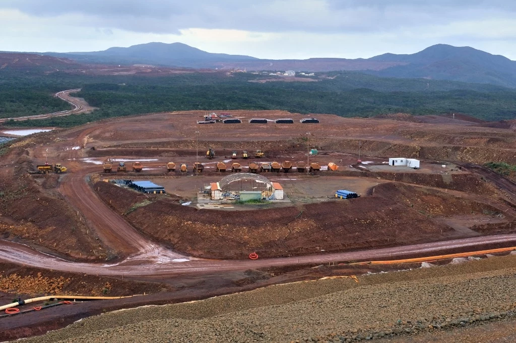 Jedna z kopalni niklu w Nowej Kaledonii