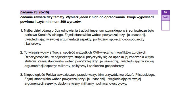 Matura 2024. Historia rozszerzona. Arkusz CKE i odpowiedzi - strona 29