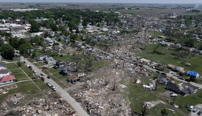 Tornado jak rozpędzony pociąg. Niektórzy mieli ogromne szczęście