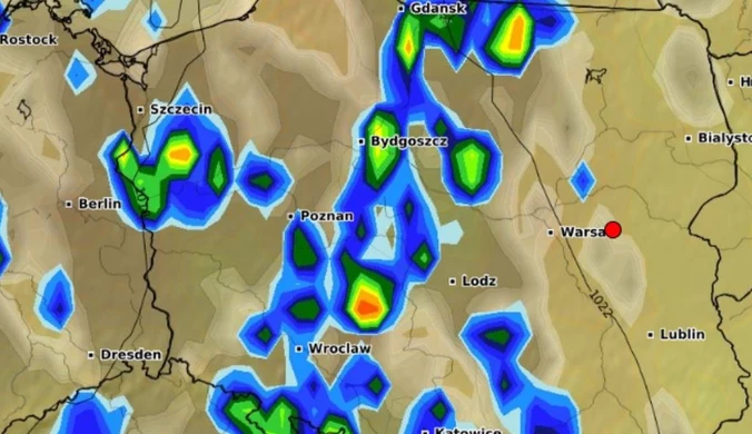 Gwałtowne burze nad Polską. Zagrożenie dotyczy 14 województw