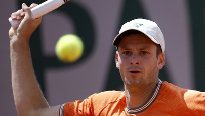 French Open: Hubert Hurkacz awansował do drugiej rundy 