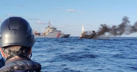 Około 406 kg kokainy przejęto w Zatoce Biskajskiej na jachcie płynącym pod polską banderą. Załoga podpaliła jednostkę i próbowała ją zatopić. 