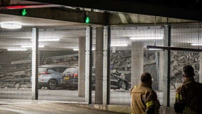 Horror w Holandii: Zawalił się parking przy szpitalu [ZDJĘCIA]