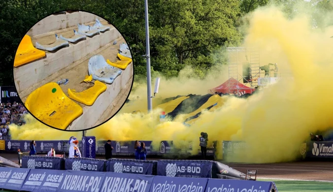 Zadyma na stadionie, policja reaguje. Kibice będą mieli poważne problemy