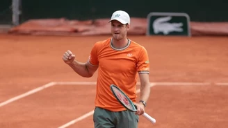 Hubert Hurkacz - Brandon Nakashima. Wynik meczu na żywo, relacja live. Druga runda Roland Garros