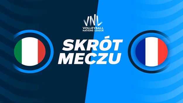 Skrót meczu Włochy - Francja.
