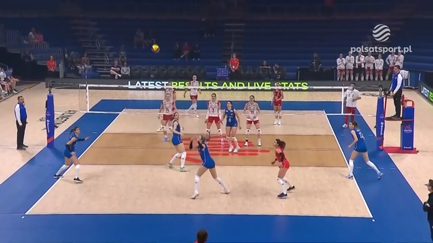 Polska – Serbia 3:1 (25:16, 23:25, 25:18, 25:22) /Liga Narodów - siatkówka. Natalia Mędrzyk - 18 punktów.

