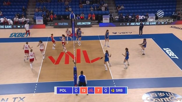 Polska – Serbia 3:1 (25:16, 23:25, 25:18, 25:22) /Liga Narodów - siatkówka.

