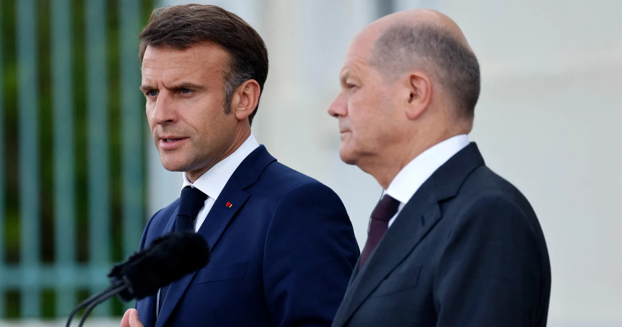 Emmanuel Macron i Olaf Scholz postulują o umożliwienie Ukraińcom ostrzału celów na terenie Rosji przy pomocy broni przekazanej przez kraje NATO