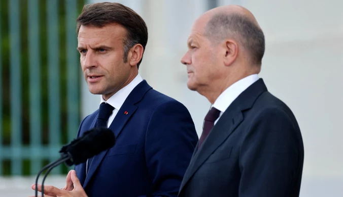 Scholz i Macron jednym głosem. "Powinniśmy pozwolić Ukraińcom"