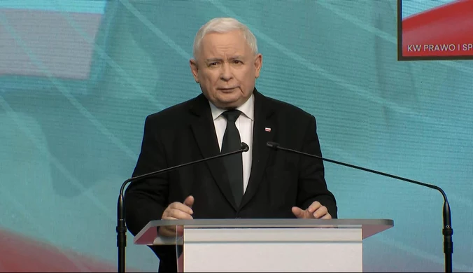 Jarosław Kaczyński o cyberataku na PAP. "Rzecz nieprawdopodobna"