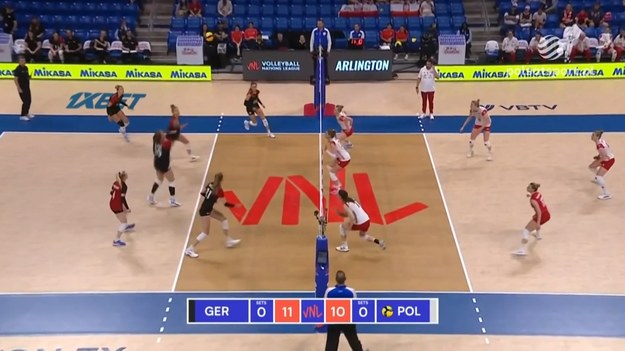 Polska – Niemcy 3:0 (25:23, 25:20, 25:21)/Liga Narodów 2024 - siatkówka.

