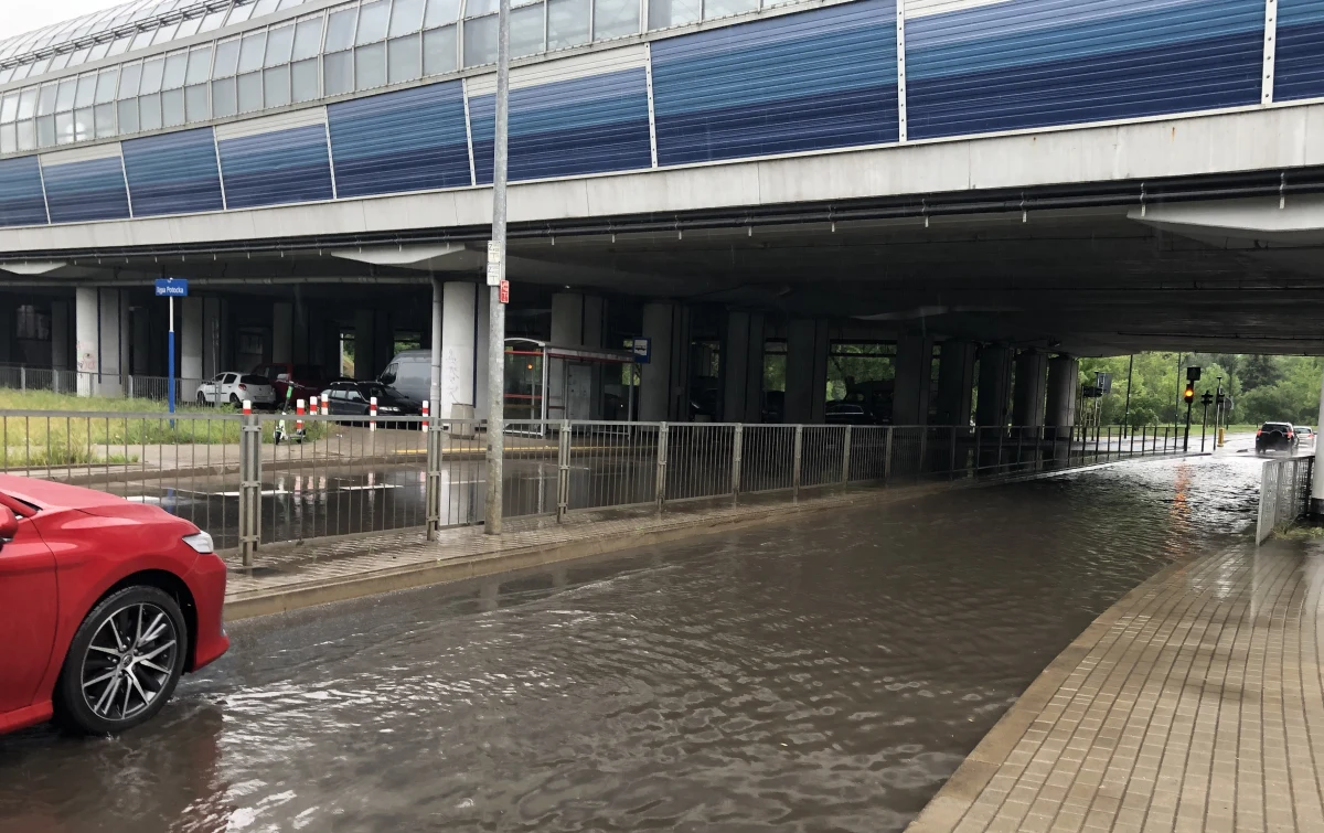 Ponad 450 razy interweniowali strażacy, którzy usuwają skutki burz, silnego wiatru i intensywnych opadów, które przechodzą nad Polską. Najwięcej, bo prawie połowa wyjazdów, dotyczy województwa mazowieckiego - w tym przede wszystkim Warszawy, Siedlec i Płocka.
