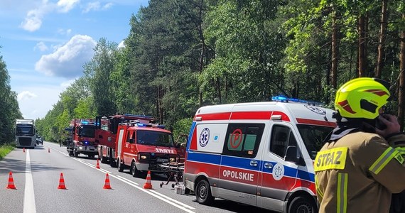 Dwie osoby zginęły i dwie zostały ranne w wypadku samochodu osobowego, do którego doszło w Ozimku. Droga krajowa nr 46 była przez kilka godzin zablokowana - poinformował dyżurny GDDKiA w Opolu.