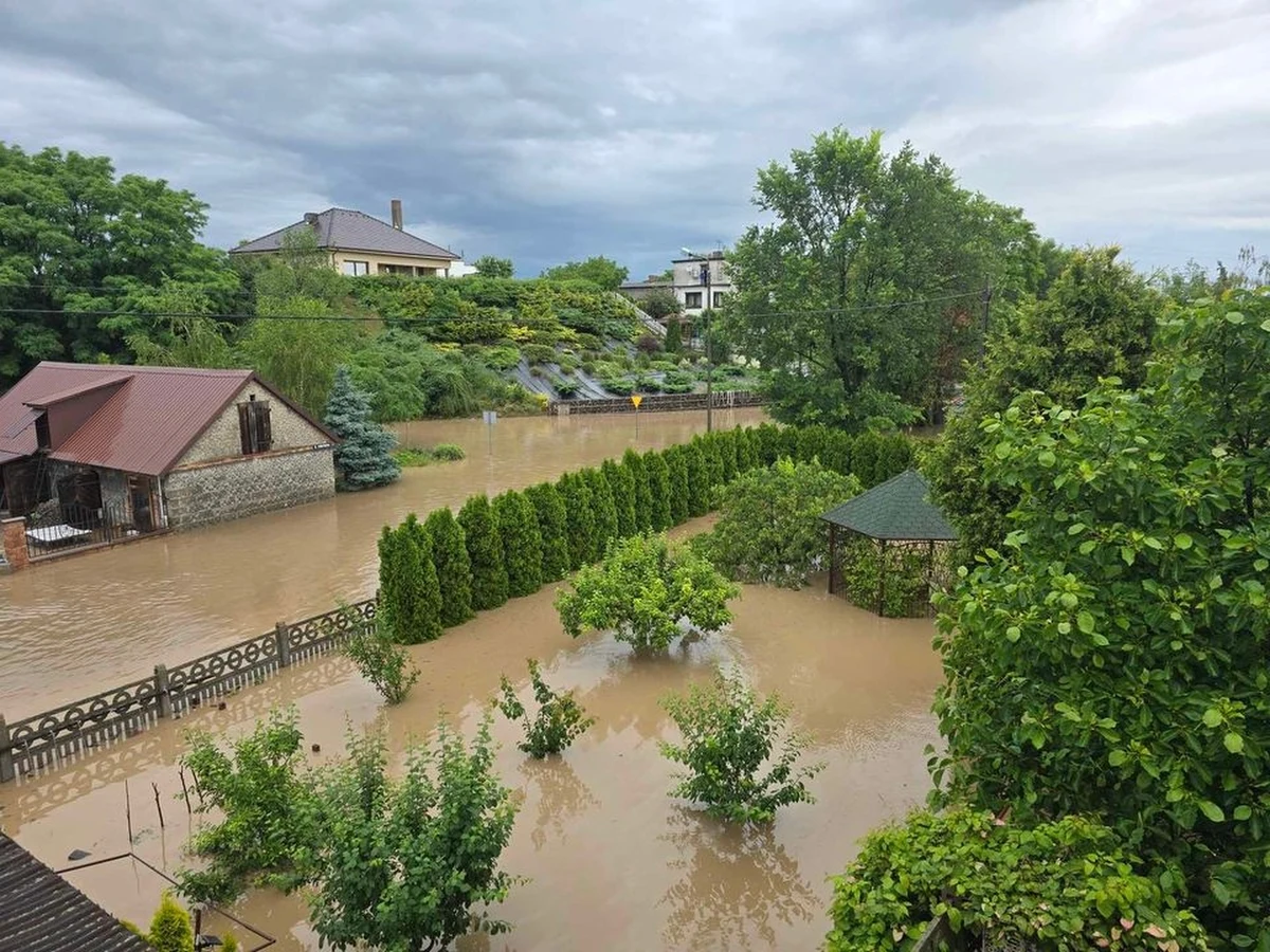 Stu strażaków walczy ze skutkami ulewy, która przeszła nad Kościelną Wsią w Wielkopolsce. Zalane zostały cztery ulice. Kilka domów zostało podtopionych. "W niektórych miejscach woda sięgała nawet jednego metra" – informuje mł. kpt. z biura prasowego pleszewskiej straży pożarnej Artur Burchacki.