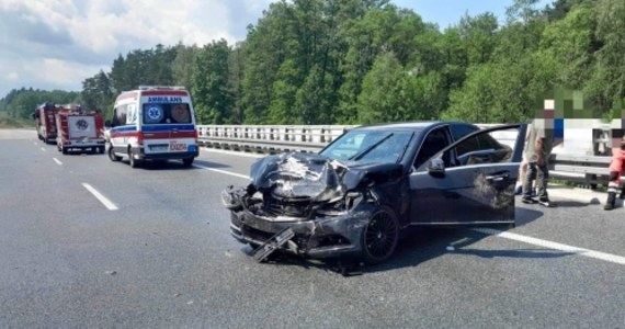 Tragiczny wypadek na A4 na Dolnym Śląsku w kierunku granicy państwa. Autostrada była zablokowana. 