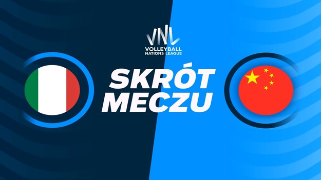 Skrót meczu Włochy - Chiny 3-0