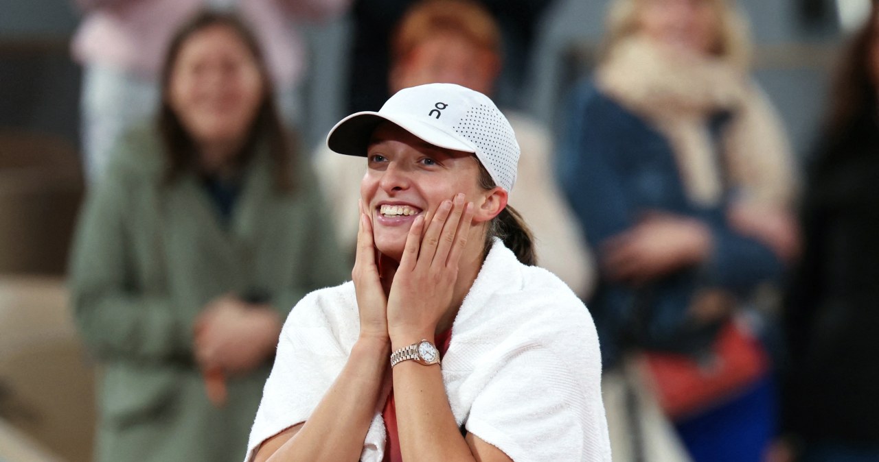 To stało się po wygranej ze Sramkovą. Wielki moment w karierze Świątek. Polka na równi z ikonami