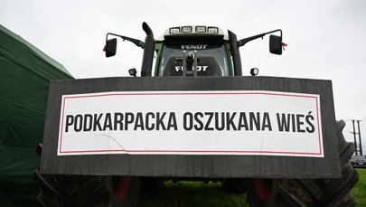 Protest rolników na DK 77. Dziś spore utrudnienia na Podkarpaciu