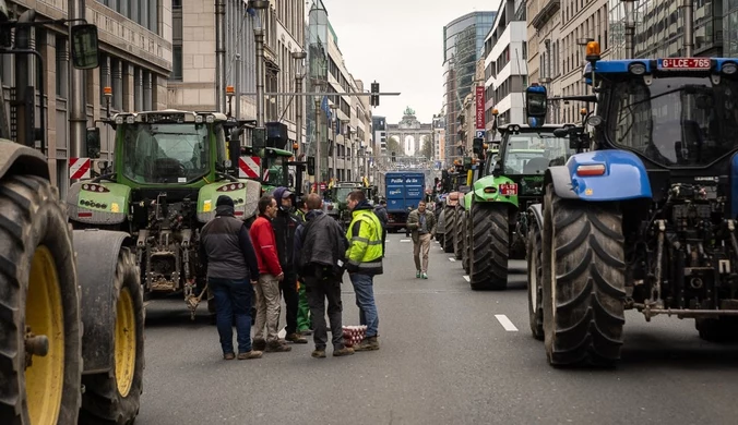 Gorąco przed eurowyborami. Rolnicy wyjadą na ulice Brukseli