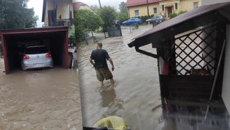 Obudziła ich potężna burza. Tego się nie spodziewali. "Woda cały czas napływała"