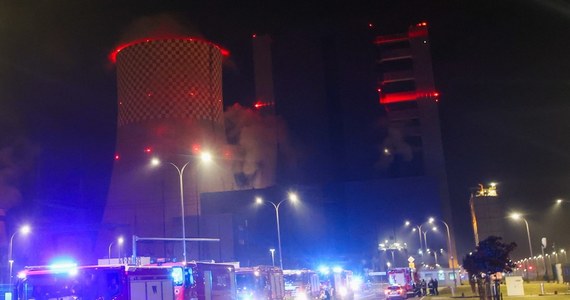 Pożar w elektrowni Jaworzno