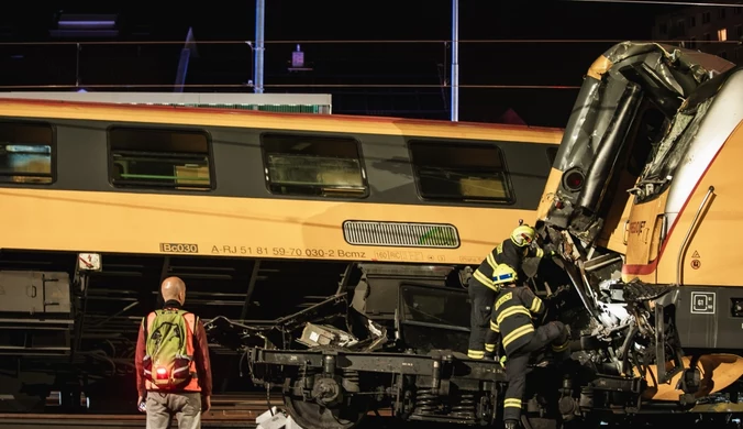 Katastrofa kolejowa w Czechach. Nie żyją cztery osoby