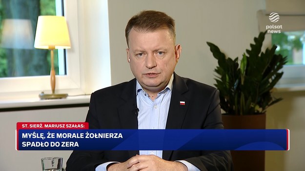 - Ja nie koncentrowałbym się tutaj na żandarmerii - dodał były szef MON Mariusz Błaszczak.- Chociaż w żandarmerii przeprowadzono czystki. Odeszli generałowie, komendanci, dowódcy doświadczeni. Przyszli nowi, którzy nie potrafią się odnaleźć w sytuacji. Państwo Donalda Tuska odwróciło się plecami do polskich żołnierzy - podkreślił polityk PiS.