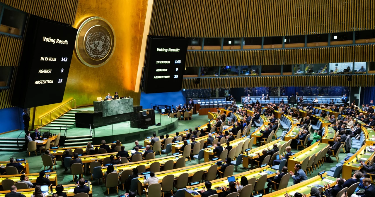 Zgromadzenie Ogólne ONZ podjęło decyzję