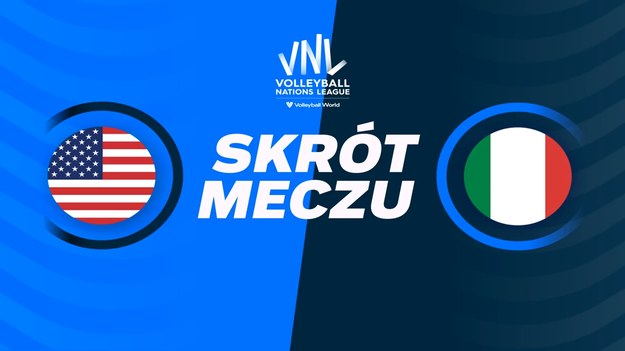 Skrót meczu USA - Włochy.
