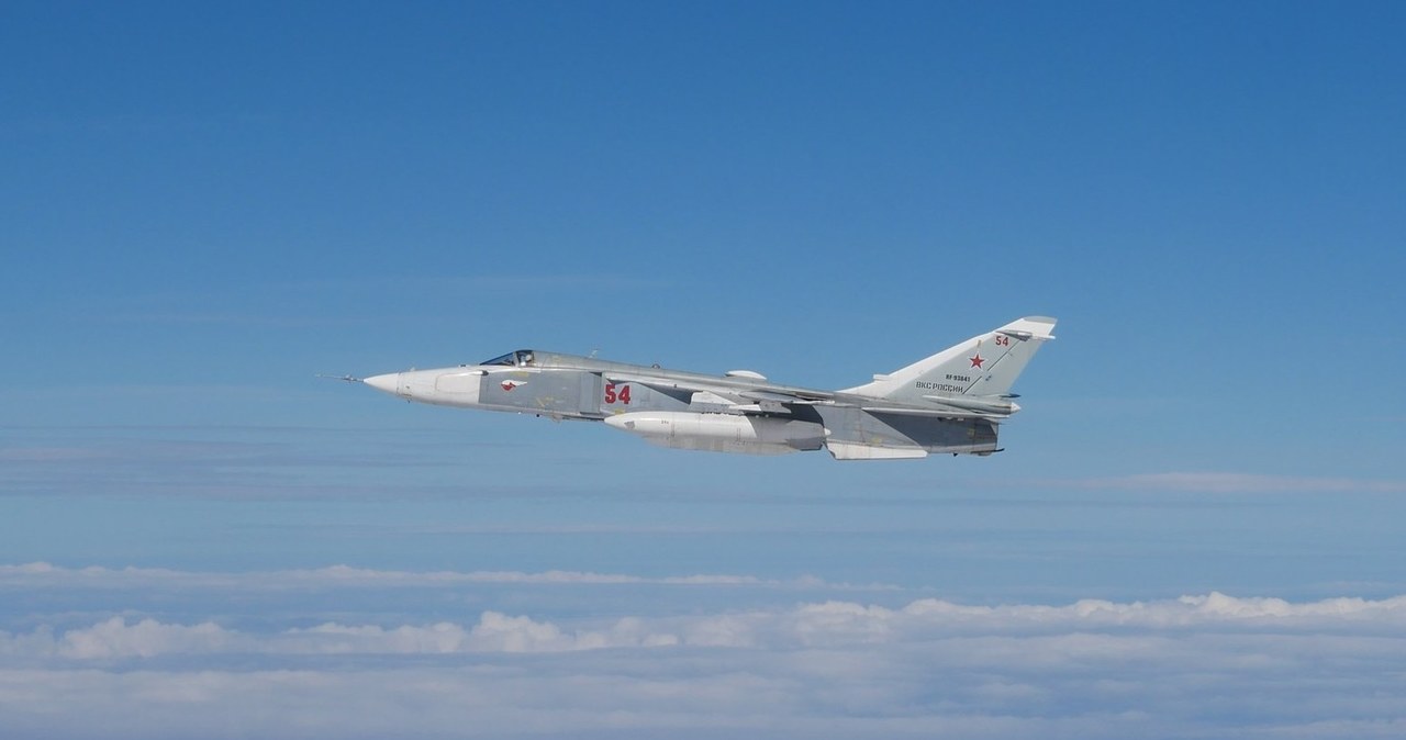 Niemieckie, myśliwce, Eurofighter, Typhoon, pełniące, misję, Baltic, Policing, przechwyciły, rosyjski, samolot, szpiegowski, Mor NATO przechwyciło groźny samolot znajdował się niedaleko Polski