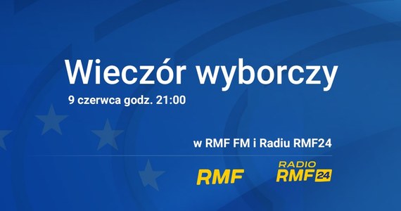 9 czerwca w Polsce odbędą się wybory do Parlamentu Europejskiego. Wybierzemy 53 europosłów na 5-letnią kadencję. Pierwsze komentarze i sondażowe wyniki wyborów będziemy prezentować w czasie wieczoru wyborczego w RMF FM i Radiu RMF24. Specjalny program będziecie mogli obejrzeć również na RMF24.pl i naszym kanale na YouTube.