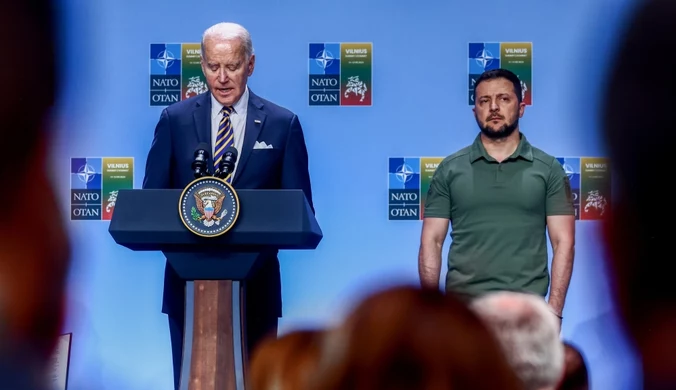 Joe Biden przeprosił prezydenta Ukrainy. W tle dostawy broni