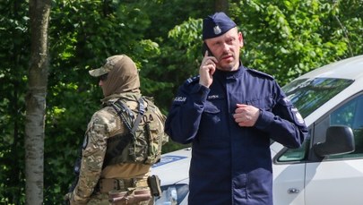 Szef policji na granicy z Białorusią: Wyposażenie funkcjonariuszy jest adekwatne do sytuacji
