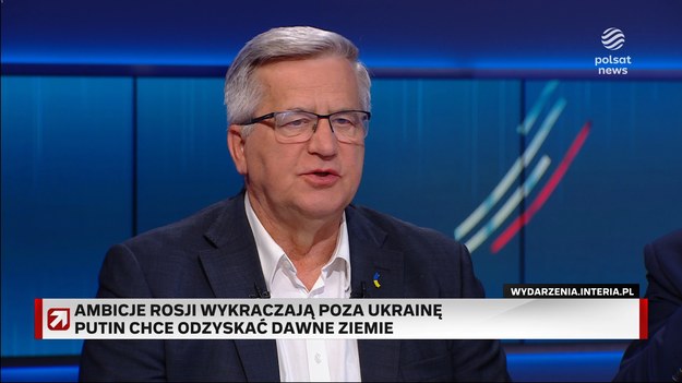 - Rosja od zawsze wspomagały różne organizacje terrorystyczne - mówił były prezydent RP Bronisław Komorowski w "Prezydenci i Premierzy" na antenie Polsat News.
