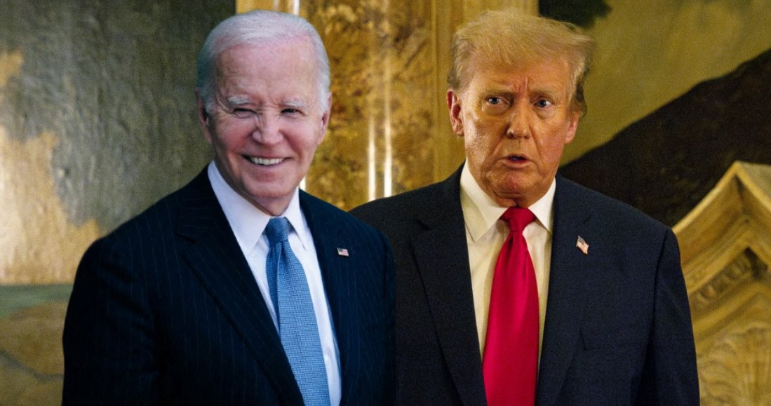 American Elections.  Joe Biden Vs.  Donald Trump.  The first such case in months
