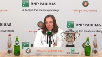 Iga Świątek po zwycięstwie w Roland Garros: Jestem z siebie naprawdę dumna. WIDEO