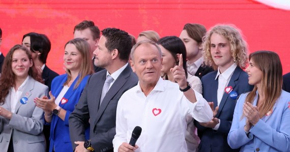 Koalicja Obywatelska wygrała wybory do europarlamentu. Według danych sondażowych exit poll Ipsos partia Donalda Tuska zdobyła 38,2 proc. głosów. Radości ze zwycięstwa nie krył sam premier.