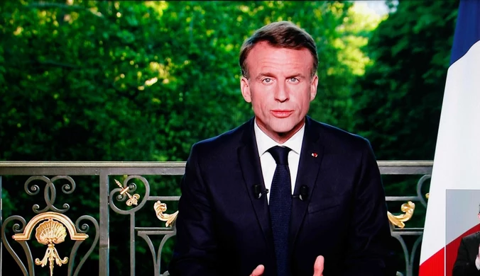 Sensacja wyborcza we Francji. Emmanuel Macron rozwiązał parlament