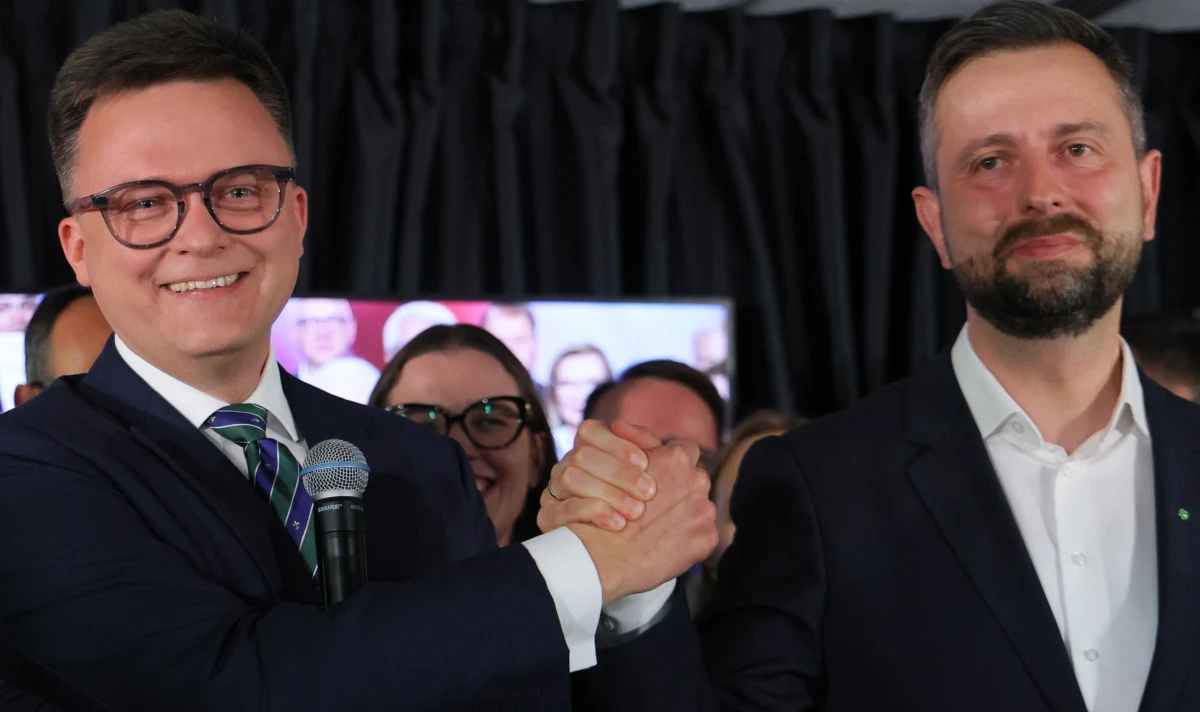 Szymon Hołownia pogratulował wygranej w wyborach "kolegom i koleżankom z KO". Władysław Kosiniak-Kamysz stwierdził natomiast, że wyniki traktuje "z pokorą". Trzecia Droga zajęła dopiero czwarte miejsce w wyborach do Parlamentu Europejskiego. "Umiar nie jest popularny" - zaznaczył z przekąsem szef PSL.