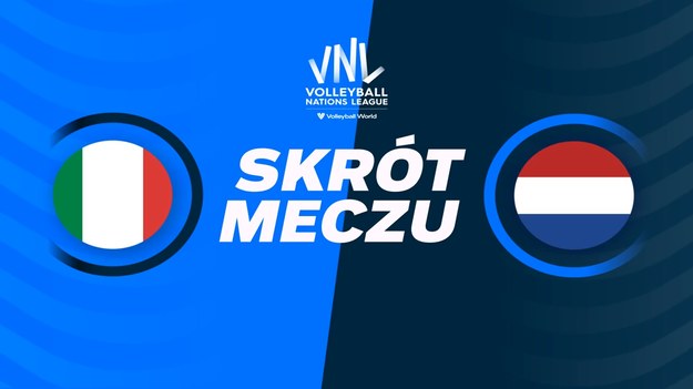 Skrót meczu Włochy - Holandia.
