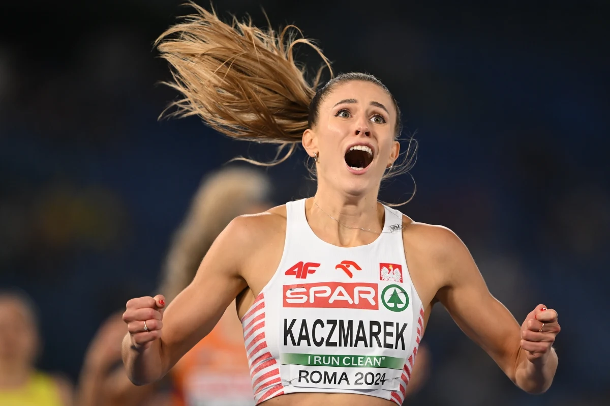Natalia Kaczmarek z wielkim wyczynem! Polka czasem 48,98 s poprawiła wieloletni rekord kraju i zdobyła złoty medal w biegu na 400 m podczas lekkoatletycznych mistrzostw Europy w Rzymie. 