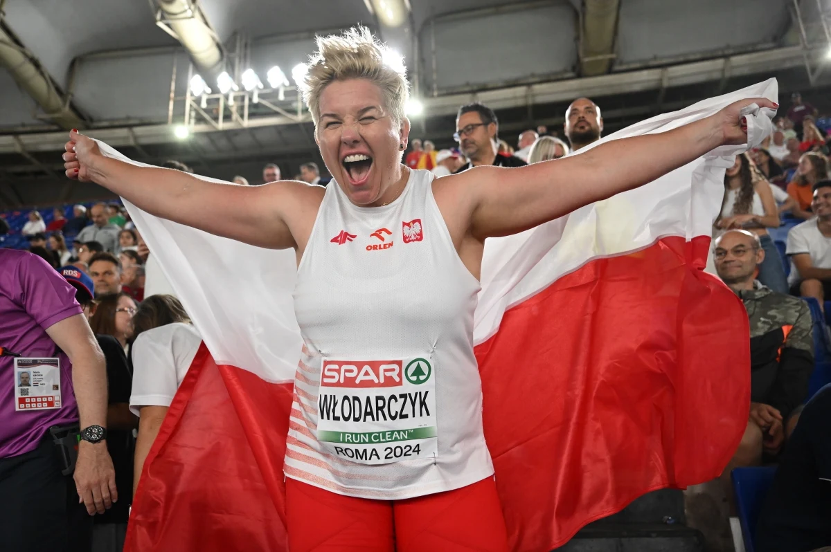 Anita Włodarczyk zdobyła srebrny medal w rzucie młotem podczas lekkoatletycznych mistrzostw Europy w Rzymie. Wygrała Włoszka Sara Fantini. 