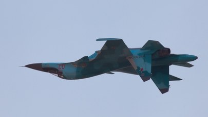 W górach Kaukazu rozbił się bombowiec Su-34. Załoga nie żyje